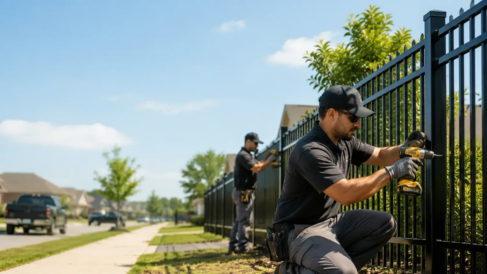 Metal Fence Installation in La Joya, TX